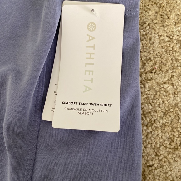 Athleta tank sweatshirt - Picture 3 of 3